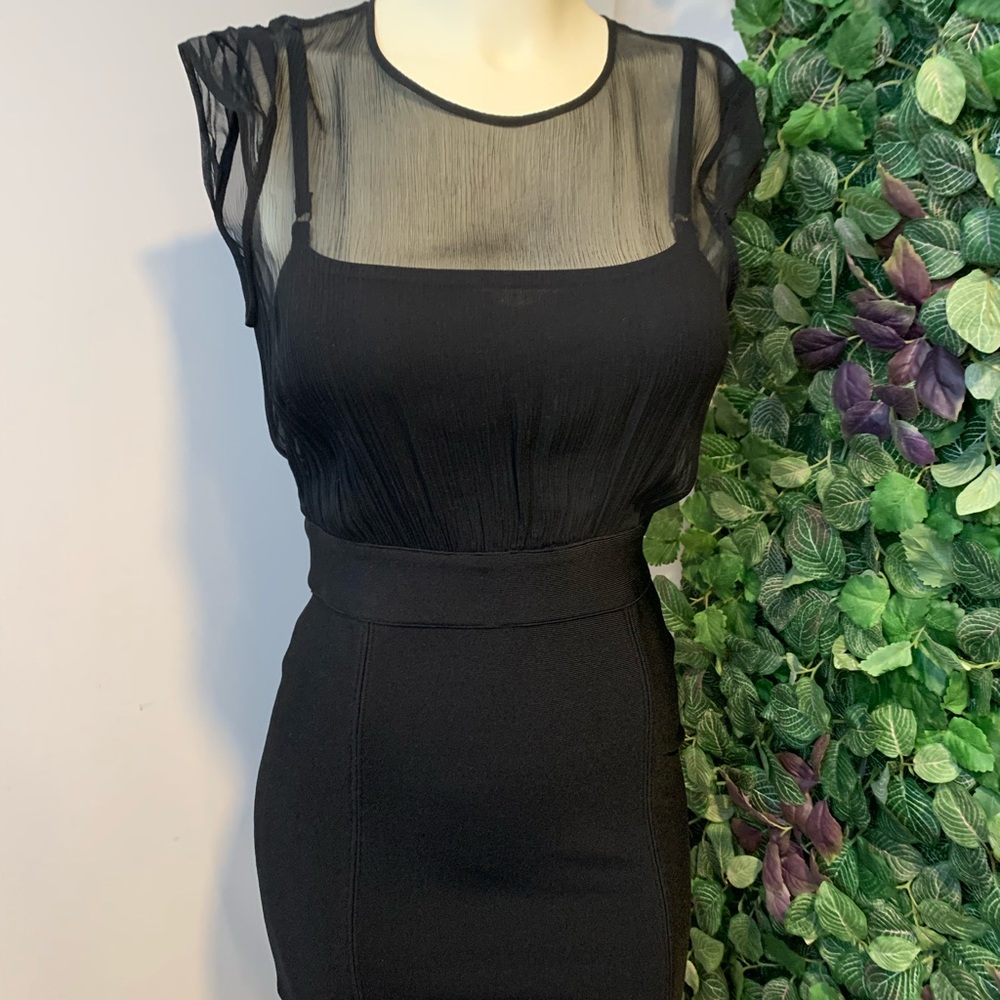 Stretta Small BLACK DRESS - Picture 2 of 12
